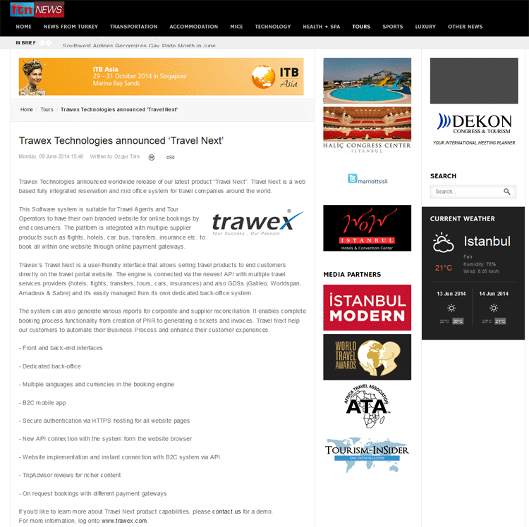 ftnews Press Release